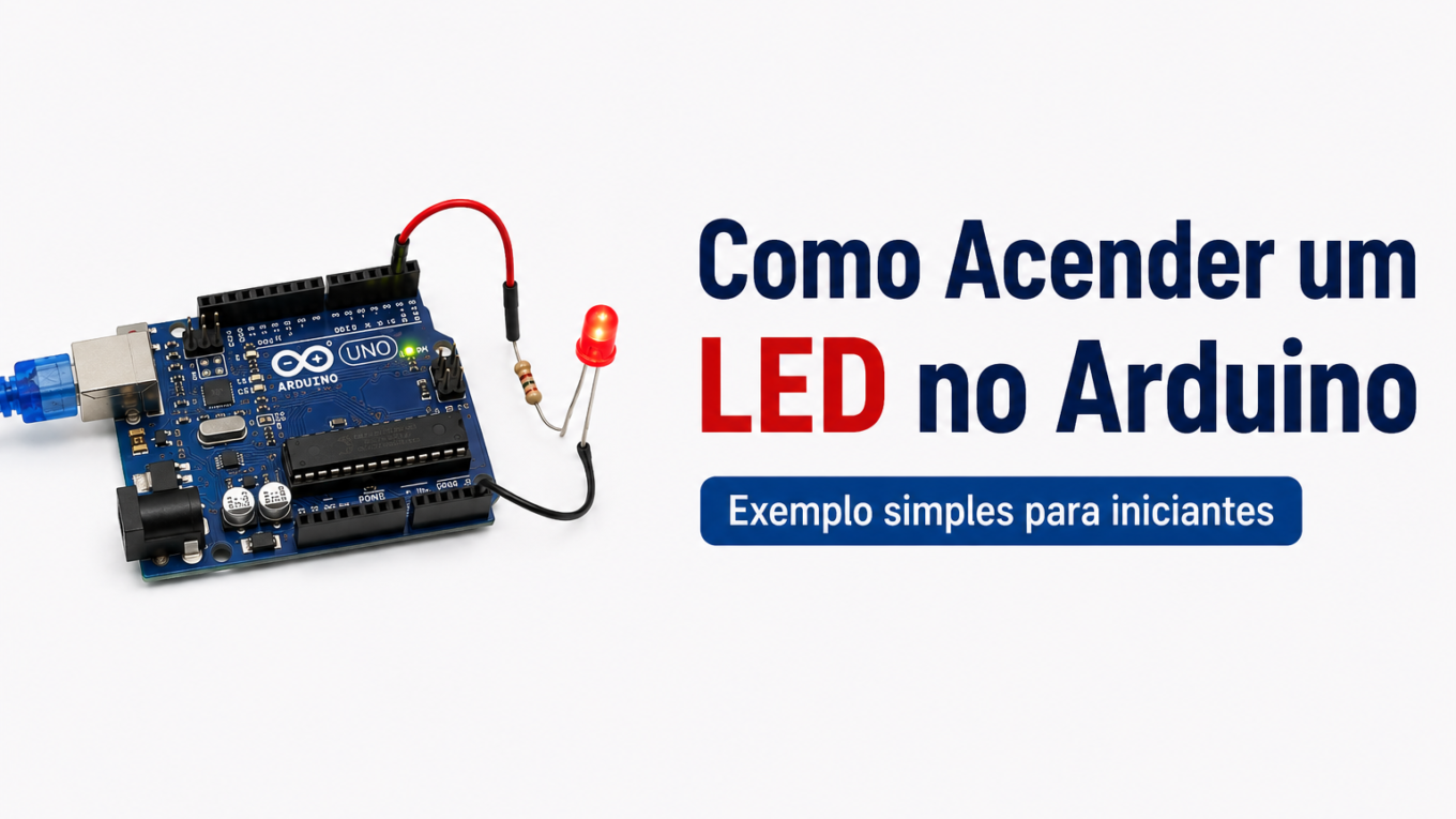 Como Acender um LED no Arduino