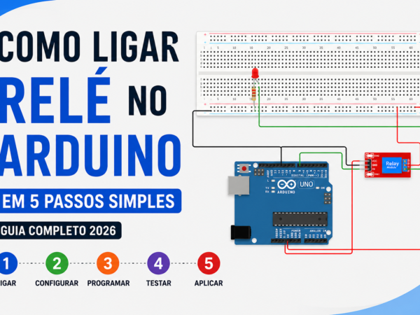 Como Ligar Relé no Arduino
