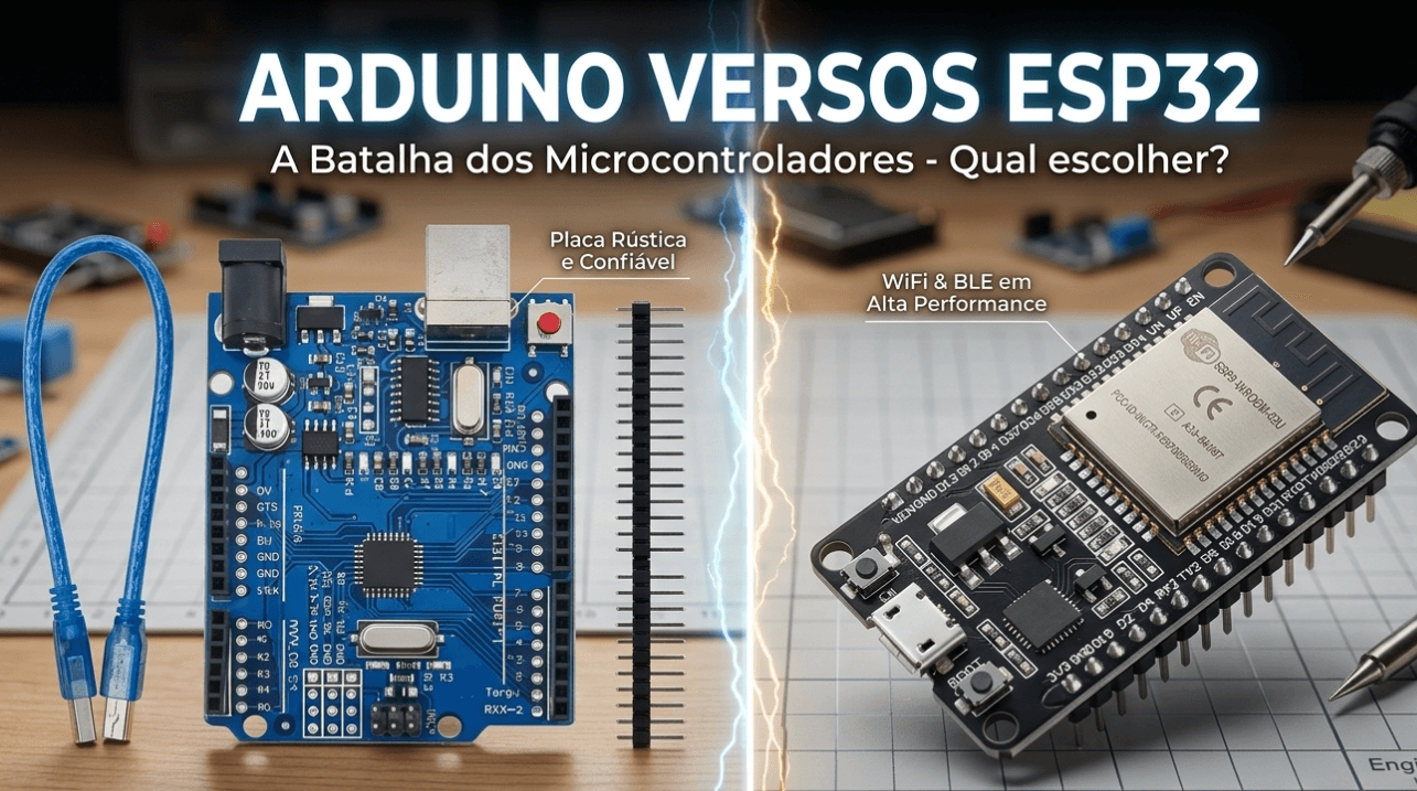 Arduino Uno ou ESP32