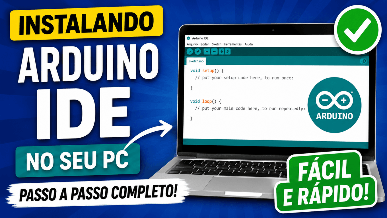 como instalar a IDE do Arduino