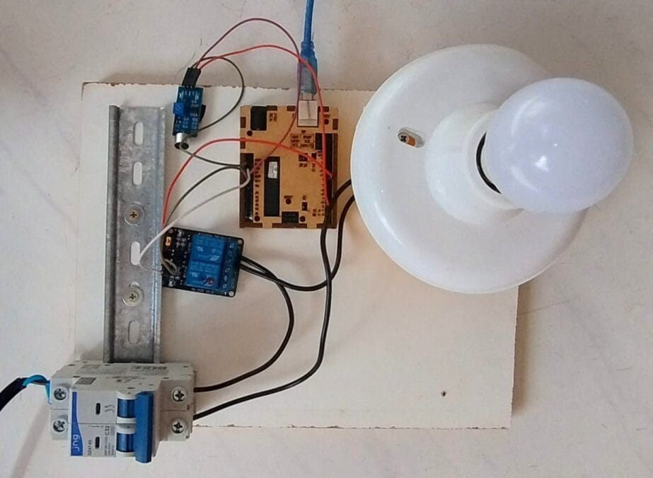 Projeto de como acender uma lâmpada com Arduino